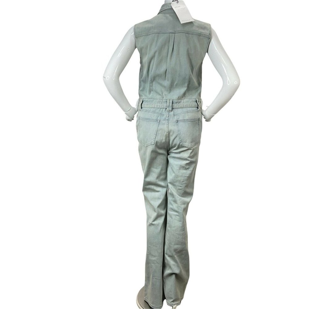 Current Elliot Jumpsuit Womens Sz 3 The Zenith Denim Wide Leg Lightwash Nwt $368 - Picture 3 of 12